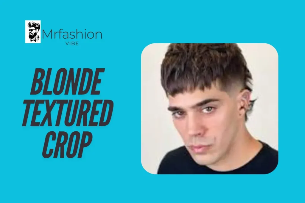 Top 50 French Crop Hairstyle in 2024 3 Blonde Textured Crop