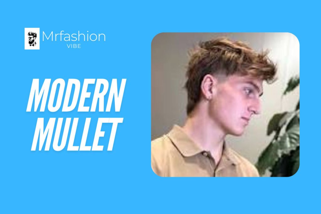 Top 20 Modern Mullet Fade Haircute 2025 1 Modern Mullet