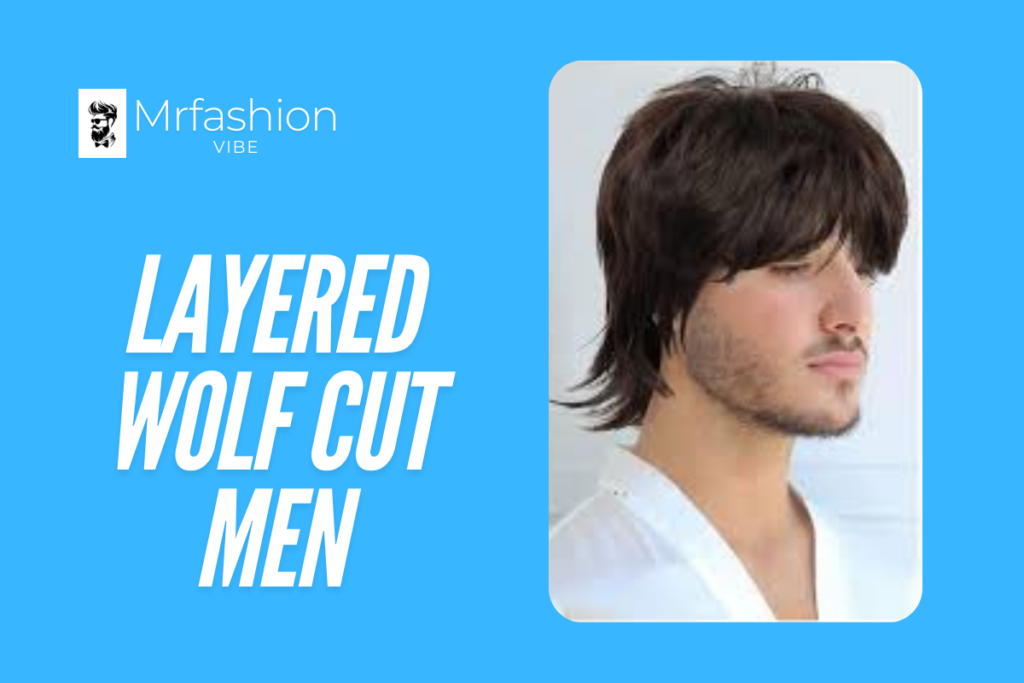 Layered Wolf Cut Men