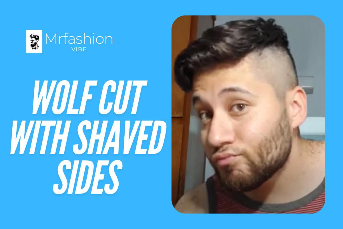 Wolf Cut with Shaved Sides