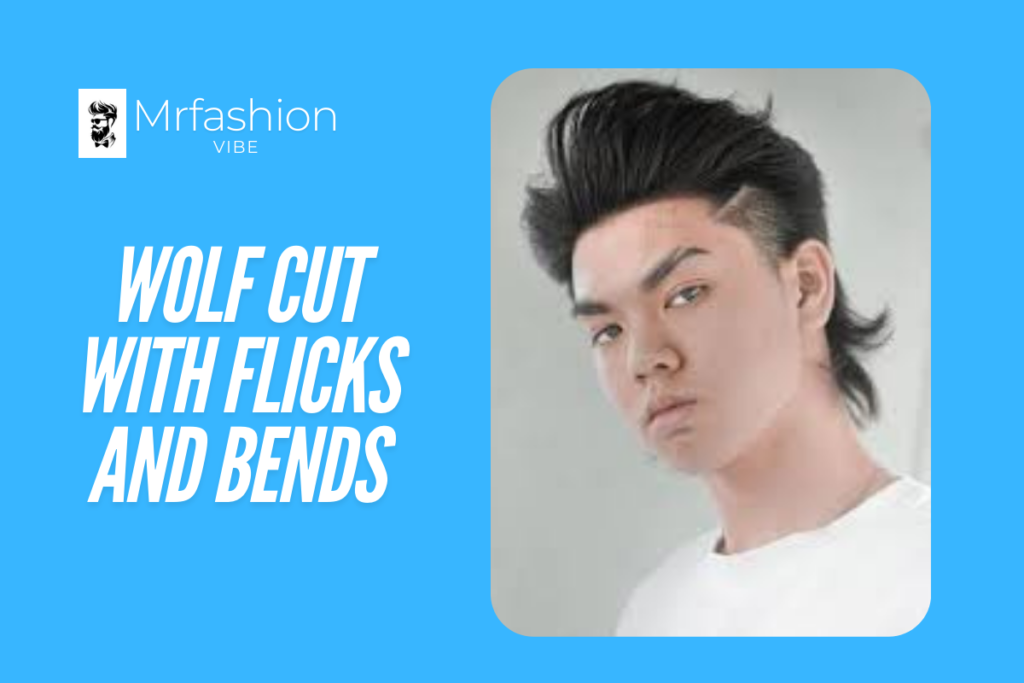 Wolf Cut with Flicks and Bends